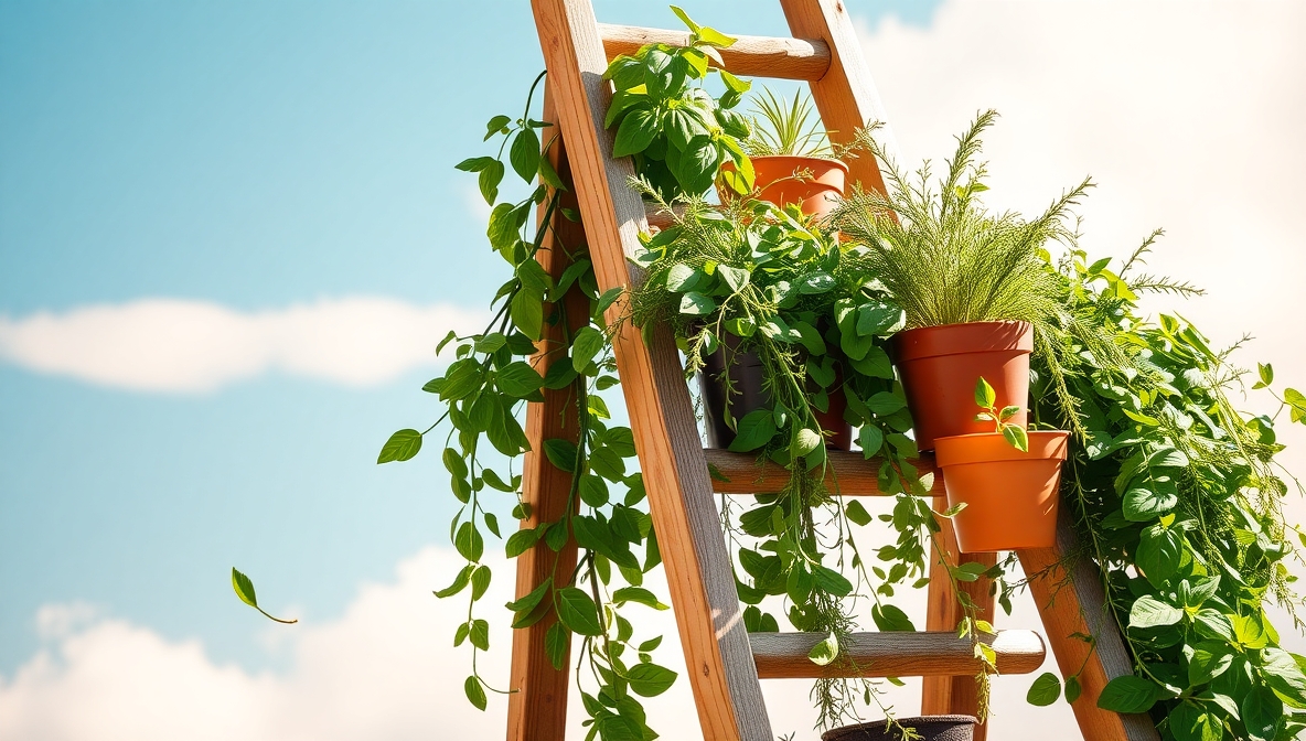 Best Ladder Herb Garden Ideas