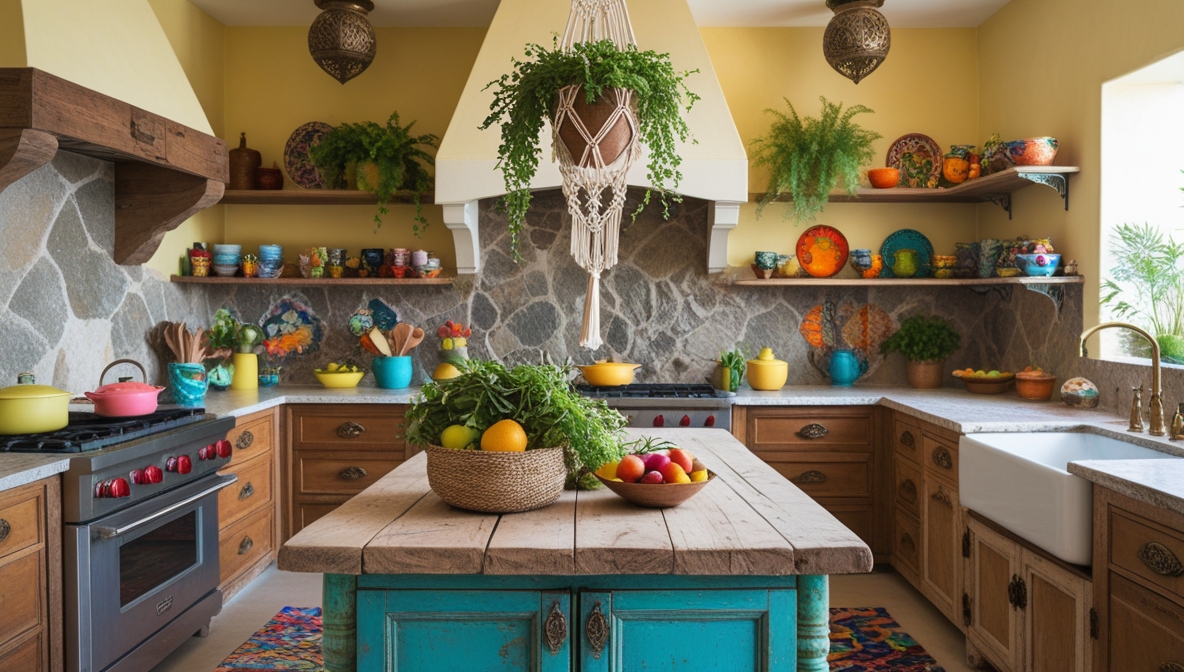 Boho Kitchen Ideas