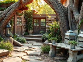 Rustic Garden Designs