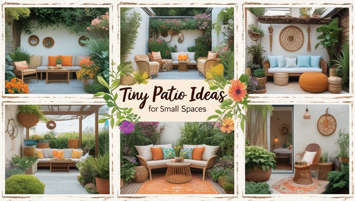 Best Tiny Patio Ideas for Small Space