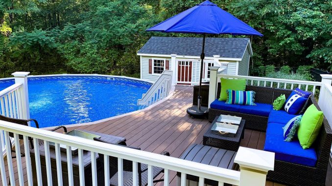 Above Ground Pool With Deck Ideas