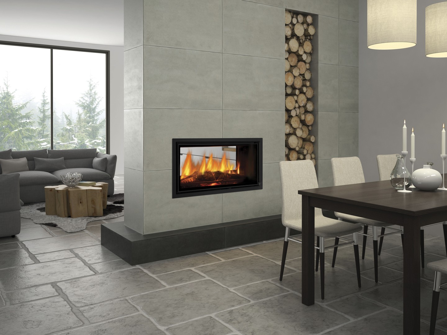 Painted Fireplace Ideas